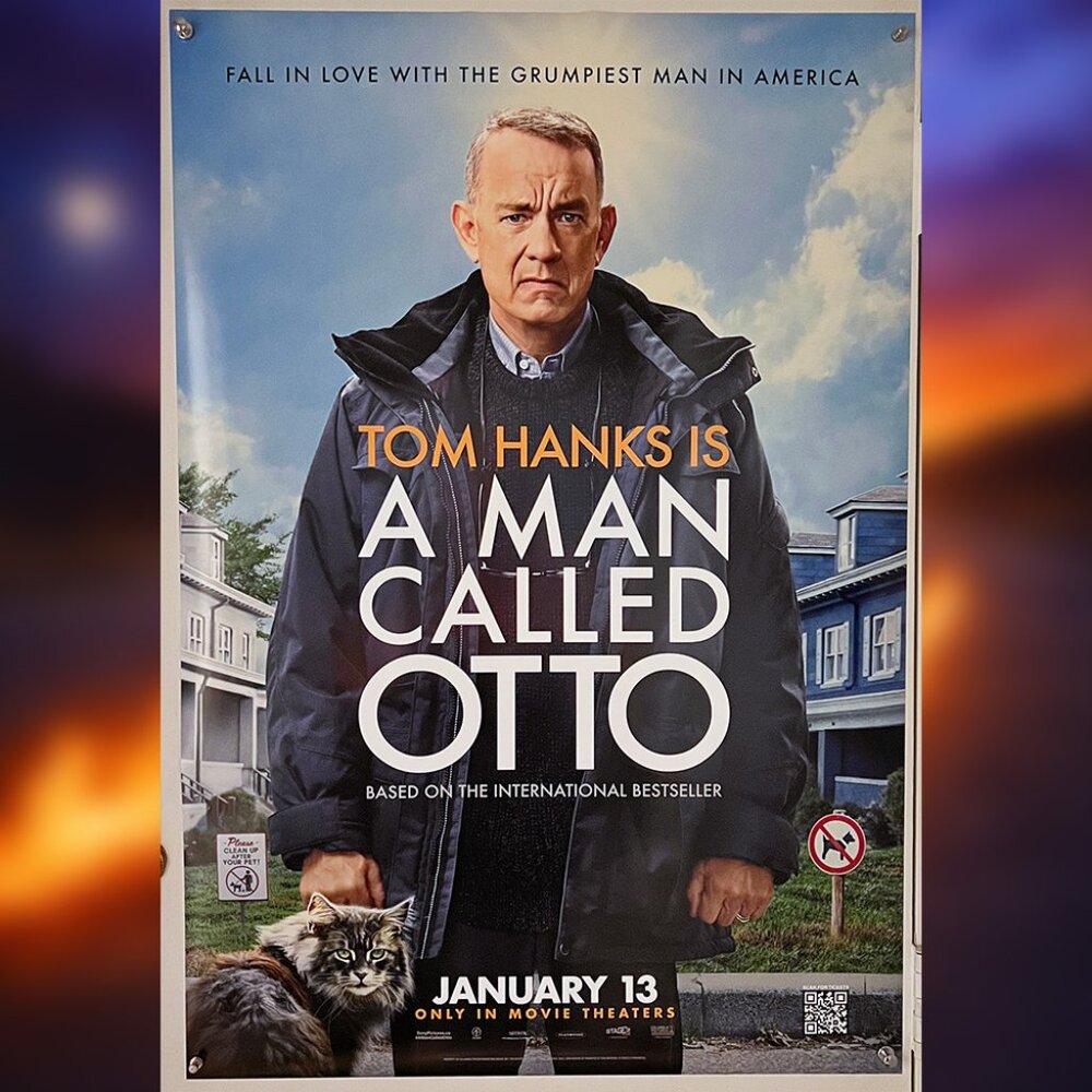 A MAN CALLED OTTO (2022) - ORIGINAL DOUBLE SIDED MOVIE POSTER